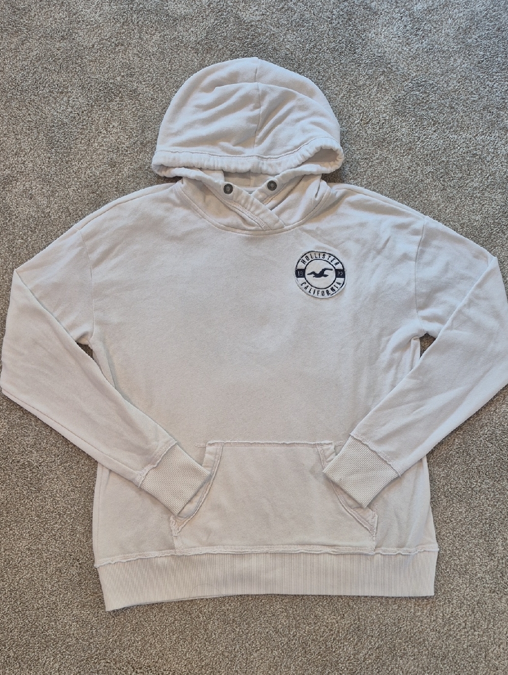 Hollister Men's Ultra Soft Comfy Pullover Hoodie